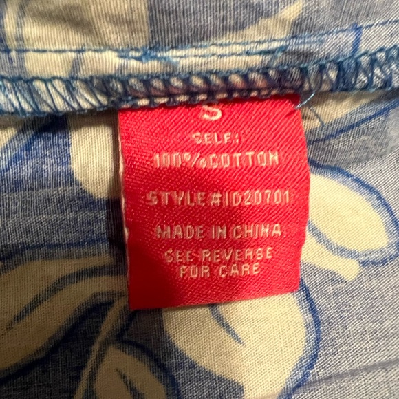 Flying Tomato Royal Blue & White Floral Button-Front Midi Dress - Picture 11 of 12